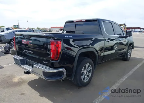 2021 GMC Sierra 1500 4Wd Short Box Slt из США, поврежденный, VIN 3GTU9DET7MG420888